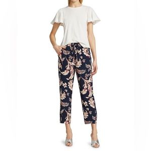 Joie Quisy floral drawstring pants NWT